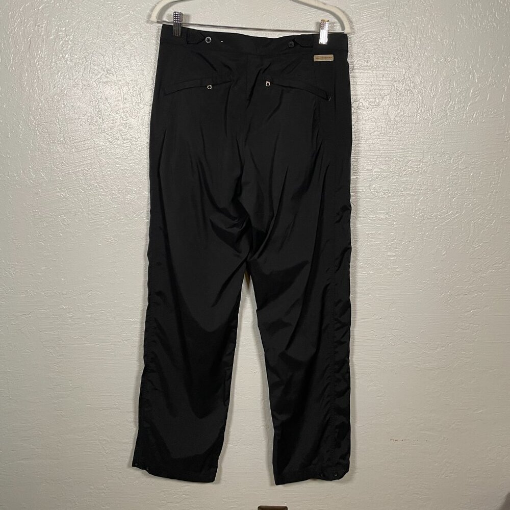 Royal Robbins Women 10 Black Hiking Pants Quick Dry Button Hem Adjustable Waist - Picture 5 of 11